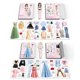 thumbnail image 3 of Muñeca de papel con diseño de princesas magnéticas Warkul: juguete de simulación, suave y sin rebabas, fomenta la creación, divertido juego de rompecabezas para vestir ropa, 3 of 8