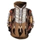 thumbnail image 4 of Sudadera con capucha para hombre, estilo indio, bohemio, europeo y americano, con estampado 3D, de gran tamaño, que combina con todo, 4 of 5