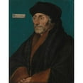 thumbnail image 2 of Hans Holbein The Younger 20x24 Gold Ornate Framed and Double Matted Museum Art Print Titled - Erasmus of Rotterdam (ca. 1532), 2 of 4
