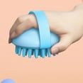 thumbnail image 3 of Pet Silicone Bath Brush for Cats and Dogs - Gentle Massage Grooming Tool for Cleaning - Durable Accessories for Indoor and Outdoor Use, 3 of 3