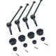 thumbnail image 1 of Eje de Transmisión CVD de Metal 4pcs perfecl para RC 1/14 144001 1/12 124018 124019 Negro, 1 of 3
