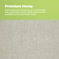 thumbnail image 4 of Hemp Fabric 6x16" Neck Roll Pillowcase - Soft Washable Pillow Cover - Made in USA, White, 4 of 9