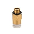 thumbnail image 1 of Aibecy PC4-M6 Male Straight Pneumatic Tube Push Fitting Connector Compatible for CR-10 Ender 3 3D Printer Extruder, 1 of 7