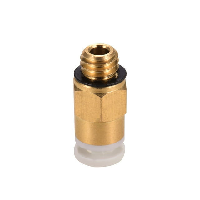 Aibecy PC4-M6 Male Straight Pneumatic Tube Push Fitting Connector Compatible for CR-10 Ender 3 3D Printer Extruder