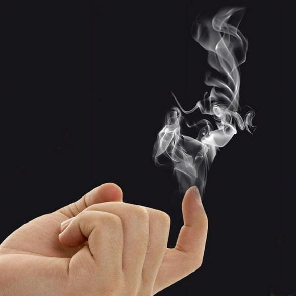 QHUDLV Mystic Finger Smoke Trick,10x7cm Illusion Paper,Magician Party Prop