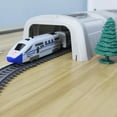 thumbnail image 6 of Bojue 50 pcs Simulation High Speed Rail Trains Electric Trains Model DIY Set Christmas toy for boys 3-6 years gift, 6 of 8