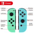 thumbnail image 4 of Manette Bluetooth Compatible pour Console Nintendo Switch Oled Poignée Gauche Droite Manette Sans Fil splatter warrior, 4 of 5