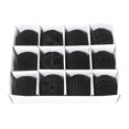 thumbnail image 1 of 12 colors Velvet Festival Balls 6cm 12PCS Luxury Tree Decor Assorted, 1 of 3