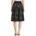 thumbnail image 3 of Allegra K Women's A-Line Floral Print Casual Midi Skirts, 3 of 6