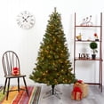 thumbnail image 5 of Nearly Natural 6ft. Mount Hood Spruce Artificial Christmas Tree with 300 Warm White Lights and 673 Bendable Branches, 5 of 10