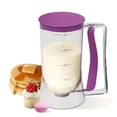 thumbnail image 5 of Cake batter separator and measuring cup dispenser, handheld DIY baking tool, black., 5 of 5