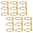 thumbnail image 4 of CIMAXIC 6pcs Practical Binding Rings Loose Leaf Binding Ring DIY Notebook Coils,1.57"X0.79"X0.1", 4 of 4