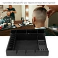 thumbnail image 4 of Support de Tondeuse à Cheveux, ABS Robuste Multi-Compartiments Outils de Coiffure Détachables Organisateur pour Magasin, 4 of 7