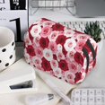 thumbnail image 7 of Goofa Rose Pattern Double Layer Pen Pencil Case, Protective Large Capacity Storage Organizer Pen Pouch, Office College Supplies for Teens Adults, 7 of 7