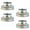 4pcs, variant on lanema Durable 304 Steel Mason Jar Cap For Salt Pepper Shakers And Cocktails Tool