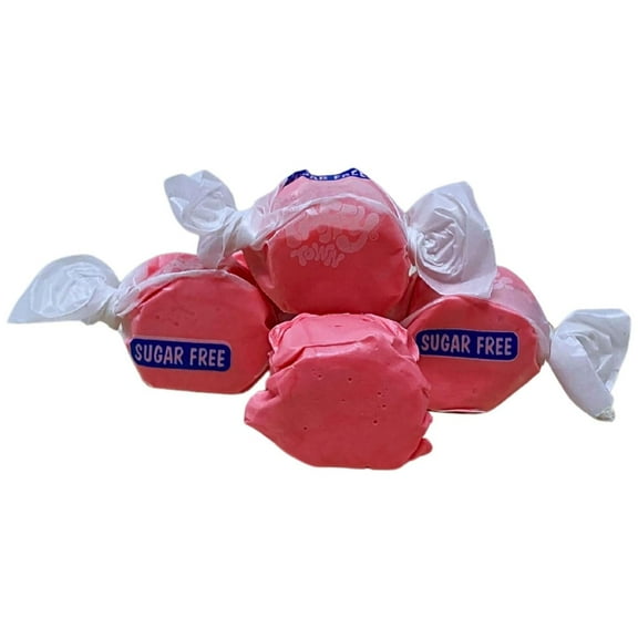 Sugar Free Strawberry Salt Water Taffy - 3lbs (48oz) Bulk Bag Individually Wrapped Soft & Chewy Nut Free, Gluten Free, Diabetic & Keto Friendly Gourmet Christmas Candy For Taffy Lovers
