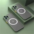 thumbnail image 3 of Étui mat magnétique pour iPhone 15 13 14 12 11 Pro Max XS XR X housses d'armure antichoc pour iPhone 15 14 Plus 12 13 Mini Funda, 3 of 5