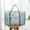 Light blue, variant on Vikakiooze 2023 Promotion on sale, Foldable Travel Duffel Bag Tote Carry On Lage Sport Duffle Week-ender Overnight For Women And Girls