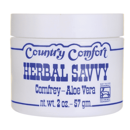 Country Comfort Herbal Savvy Comfrey - Aloe Vera 2 oz