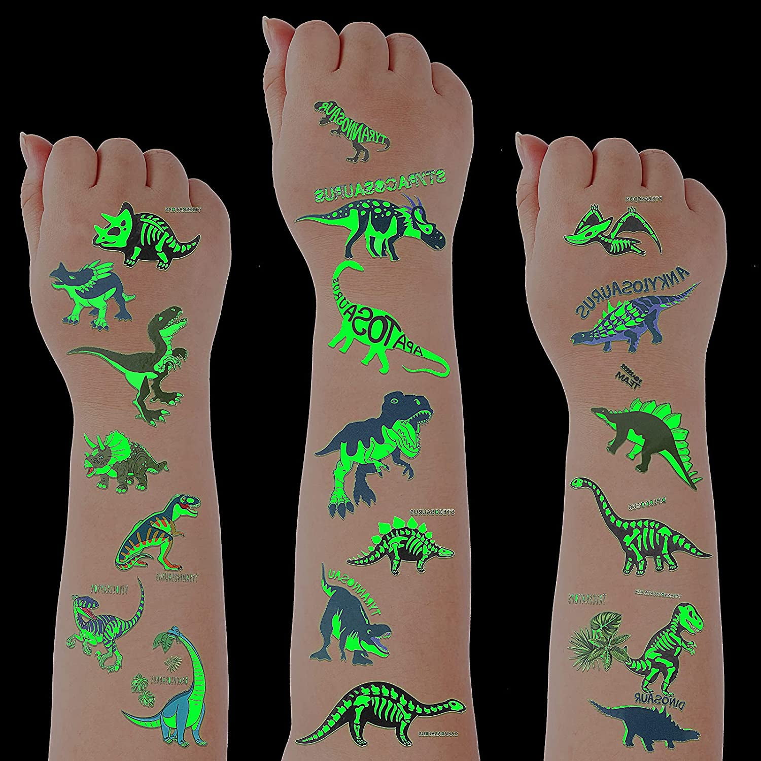 1 Cutest Dinosaur Kids Tattoos  Vegetable Ink  Tattly Loved by Kids  No  Nasties kids