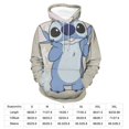 thumbnail image 5 of Stitch Hoodie with Pocket for Men Women Couple Gift, 5 of 7
