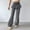 Dark Gray, variant on Yoga Pants Women Sevevn Women's Skirt Fake Two Pieces Of Flared Casual Yoga Pants