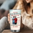 thumbnail image 3 of Personalized To My Son Gifts From Mom - Gifts For Son, Men, Boy, Kid - Son Tumbler - Son Gifts - Custom Valentine, Christmas, Birthday Gifts For Son From Mom, Mother, Mama, Mommy, 3 of 6