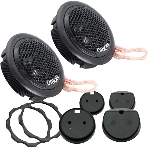 Tweeters ORION Cobalt CB1TW de cúpula de seda de 1" para audio de auto, 40 W RMS