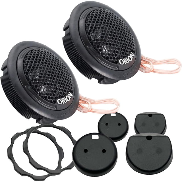 Tweeters ORION Cobalt CB1TW de cúpula de seda de 1" para audio de auto, 40 W RMS