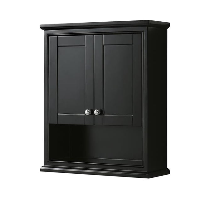 Wyndham Collection WCS2020WCDE Armoire de Rangement Murale - Espresso Foncé