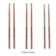 thumbnail image 4 of Baqueta Un par de baquetas de madera 7A Baquetas de tambor Hickory Wood Drum Set Accesorios TOMSHOO Baqueta, 4 of 6