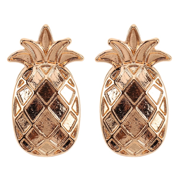 Juego de 2 broches de piña de dibujos animados para bufandas, sombreros, alfileres de cuello de capa, rellenos de bolsos para fiestas de playa y broches hawaianos