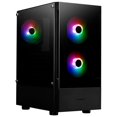thumbnail image 1 of Gabinete Gamer Gamdias TALOS E3 ATX 3 Fan Cristal templado negro, 1 of 6