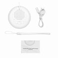 thumbnail image 1 of Portable Baby Sleep Soother 10 Soothing Sleep Sounds Timer White Noise Machine for Baby White, 1 of 5