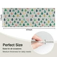 thumbnail image 5 of Gray Christmas Tree Pattern Kitchen Rug Mat,Kitchen Runner Rugs Non Skid Washable,Decorative Kitchen Floor Mats for Kitchen,Sink,Laundry,17"X47", 5 of 5