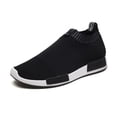 thumbnail image 5 of Zapatos para hombre, calcetines transpirables, zapatos de tabla, zapatos deportivos casuales de tejido volador de moda para hombre, zapatos de malla para estudiantes de estilo coreano para hombre, 5 of 5