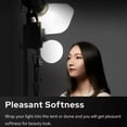 thumbnail image 4 of Diffuser Dome Softbox Kit Universal Adapter Ring for Camera Flash Speedlite Enhance Your Photography Lighting ML-CD15,1 * Diffuser Dome Softbox Kit, 4 of 6