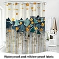thumbnail image 4 of Fabric Shower Curtain, Waterproof Design and Polyester, Quick-Drying, Shower Curtains for Bathroom, 4 of 5