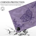 thumbnail image 3 of iPad Pro 11 Case 2021/2020/2018, iPad Air 4th Generation Case,Folio Stand PU Leather Smart Wallet Cover with Auto Wake/Sleep Pencil Holder Slim iPad Cover for Girls Women,Purple, 3 of 5