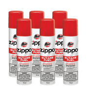 Zippo Butane Fuel 75ml - 3 Pack