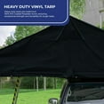 thumbnail image 2 of Tarps Now Waterproof Vinyl Tarp - 16’ x 20’ Heavy Duty Tarps Cover (Black), 2 of 8
