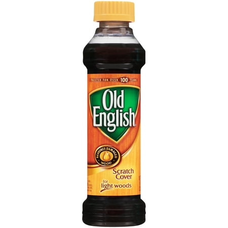 Old English Scratch Cover For Light Woods, 8 fl oz Bottle, Wood Polish