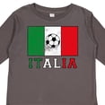 thumbnail image 4 of Inktastic Italian Soccer Boys or Girls Long Sleeve Toddler T-Shirt, 4 of 5