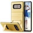 thumbnail image 2 of Samsung Galaxy Note 8 Brushed Shockproof With Kickstand Card Slot Holder Case Cover, 2 of 9