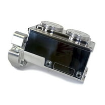 Baer Brakes 6801330RP ReMaster SN95 Hydroboost Master Cyl, Polished, 1-1/8in bore, Right port.