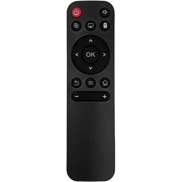 Télécommande de Remplacement pour Projecteur Aubor HY300Pro, Contrôleur Intelligent Sans Fil Accessoire de Lecteur Multimédia Noir