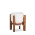 thumbnail image 1 of Petit Pot avec Support pour Plante en Bois, 1 of 4