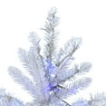 thumbnail image 2 of Vickerman 14' x 79" Shiny White Spruce Artificial Christmas Tree, Pure White and Blue Low Voltage Wide Angle LED Twinkle Lights, 2 of 2