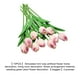 thumbnail image 5 of Inteprter 10 bolsas de decoración de de comedor floricultura experiencia gastronómica con ramos simulados como flores con una lavanda fuerte Type2 NO2, 5 of 6