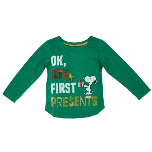 peanuts christmas tee